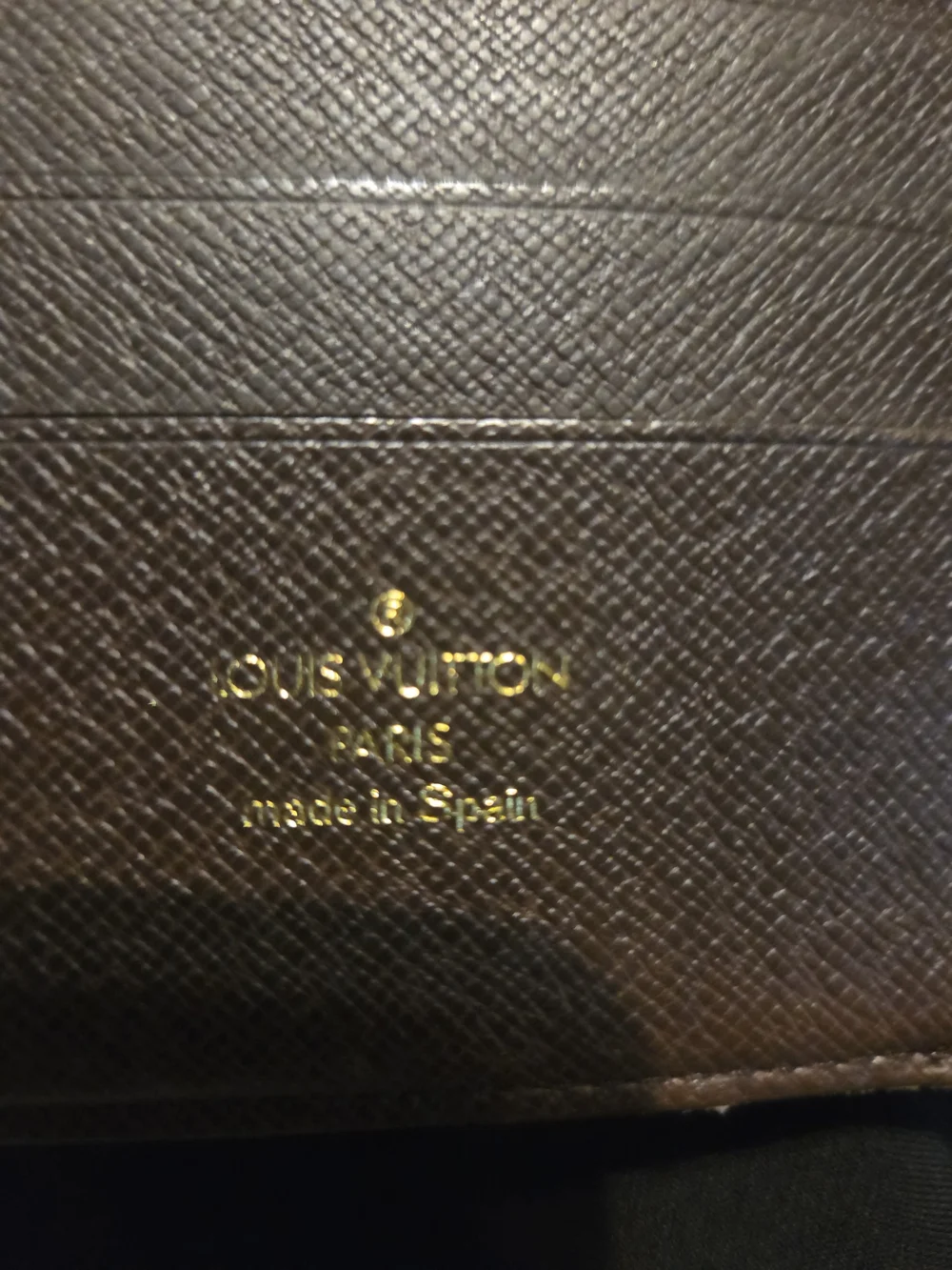 Louis Vuitton Brown Checkered Card Holder - Damier Canvas